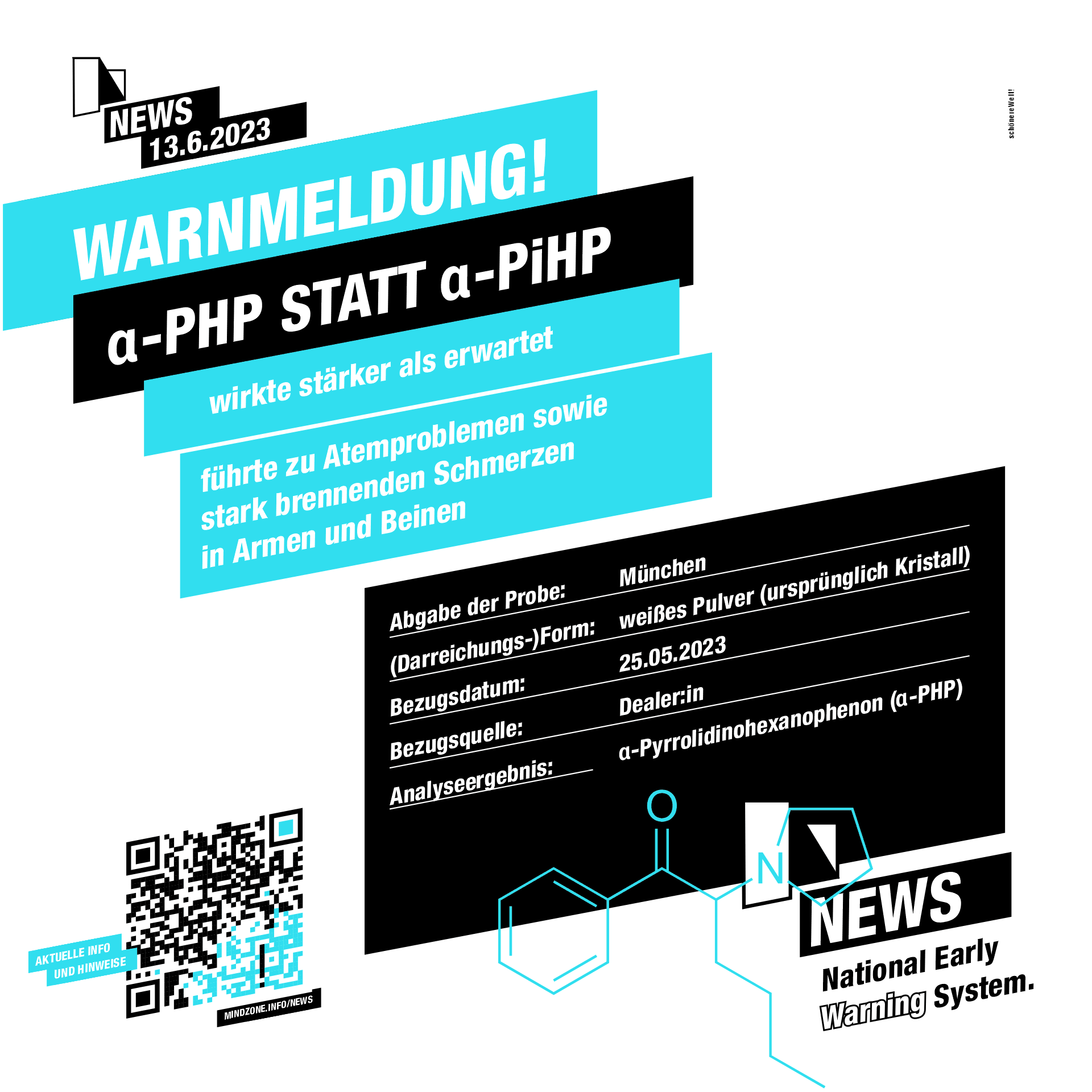 NEWS-Substanz-Warnmeldung-A4-009 – α-PHP statt α-PiHP – social media 1920x